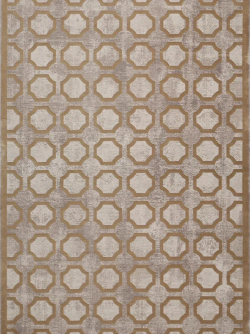 Geometric Down Mid Century Modern Rug