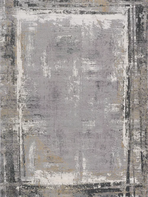 Abstract Border Shadow Rug - MT175SD