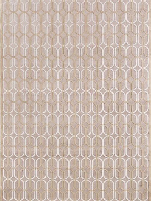 Amber Grid Luxe Rug - FLT4015