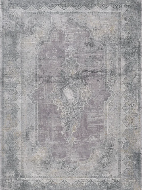Neo-Medallion Pastel Premium Rug - Ash - MN-MT/095SD